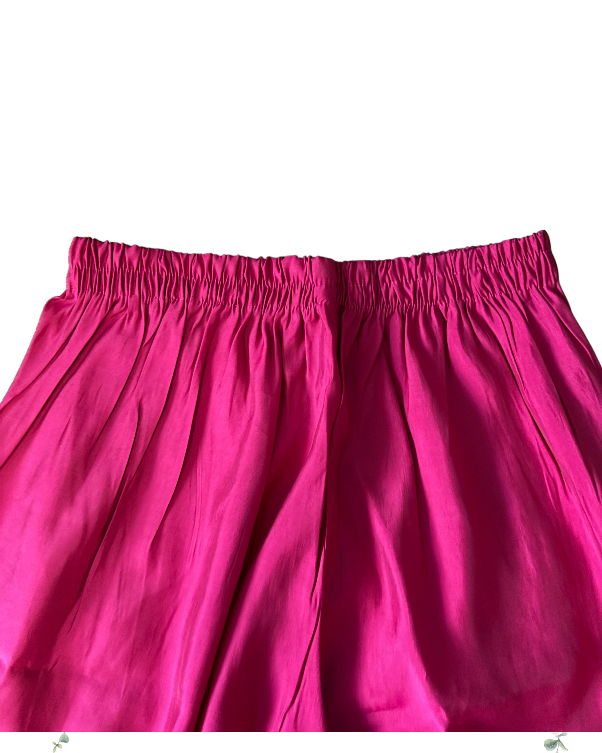 Wine Red Hand Work Mul Chanderi Cotton Anarkali